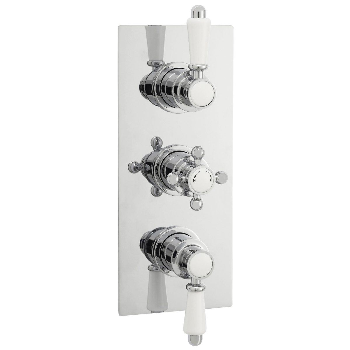 Triple Thermostatic Shower Valve - Image 1