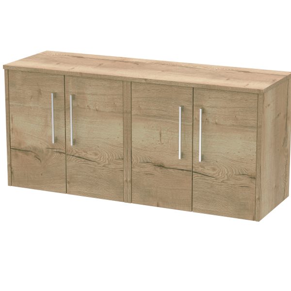 1200mm Wall Hung 4 Door Vanity & Worktop