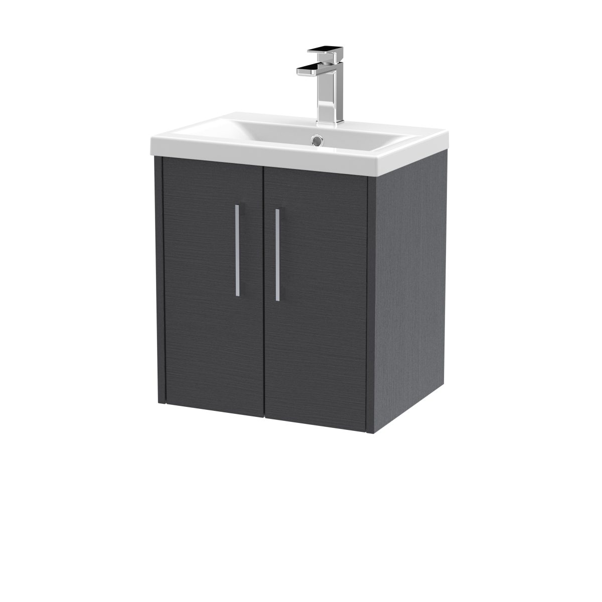500mm Wall Hung 2 Door Vanity & Basin 1 - Image 1