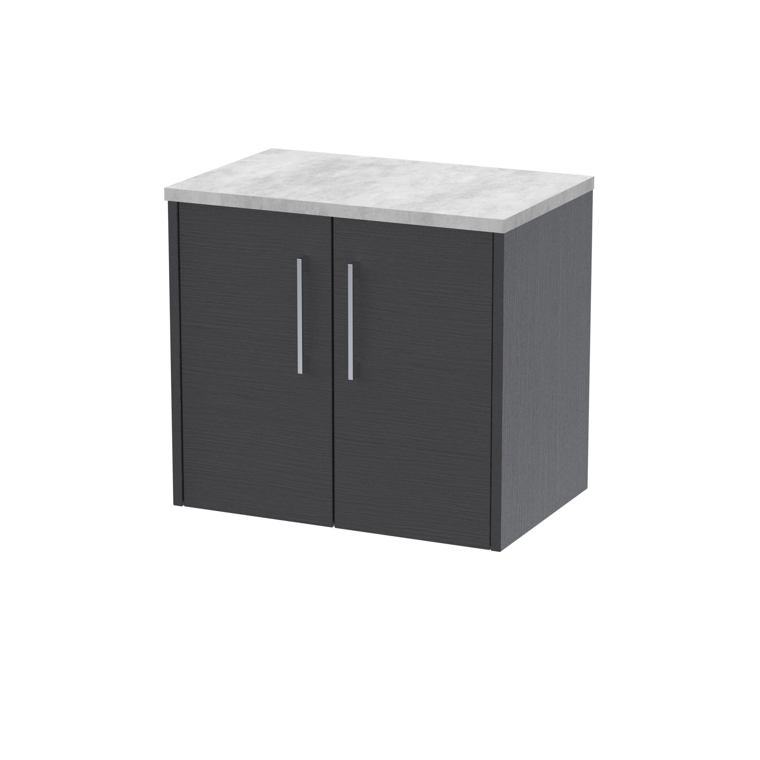 jnu2223lbg_furniture_v1_co.jpg 600mm Wall Hung 2 Door Vanity & Laminate Top - Image 1