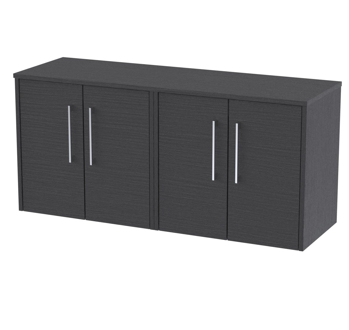 1200mm Wall Hung 4 Door Vanity & Worktop - Image 1