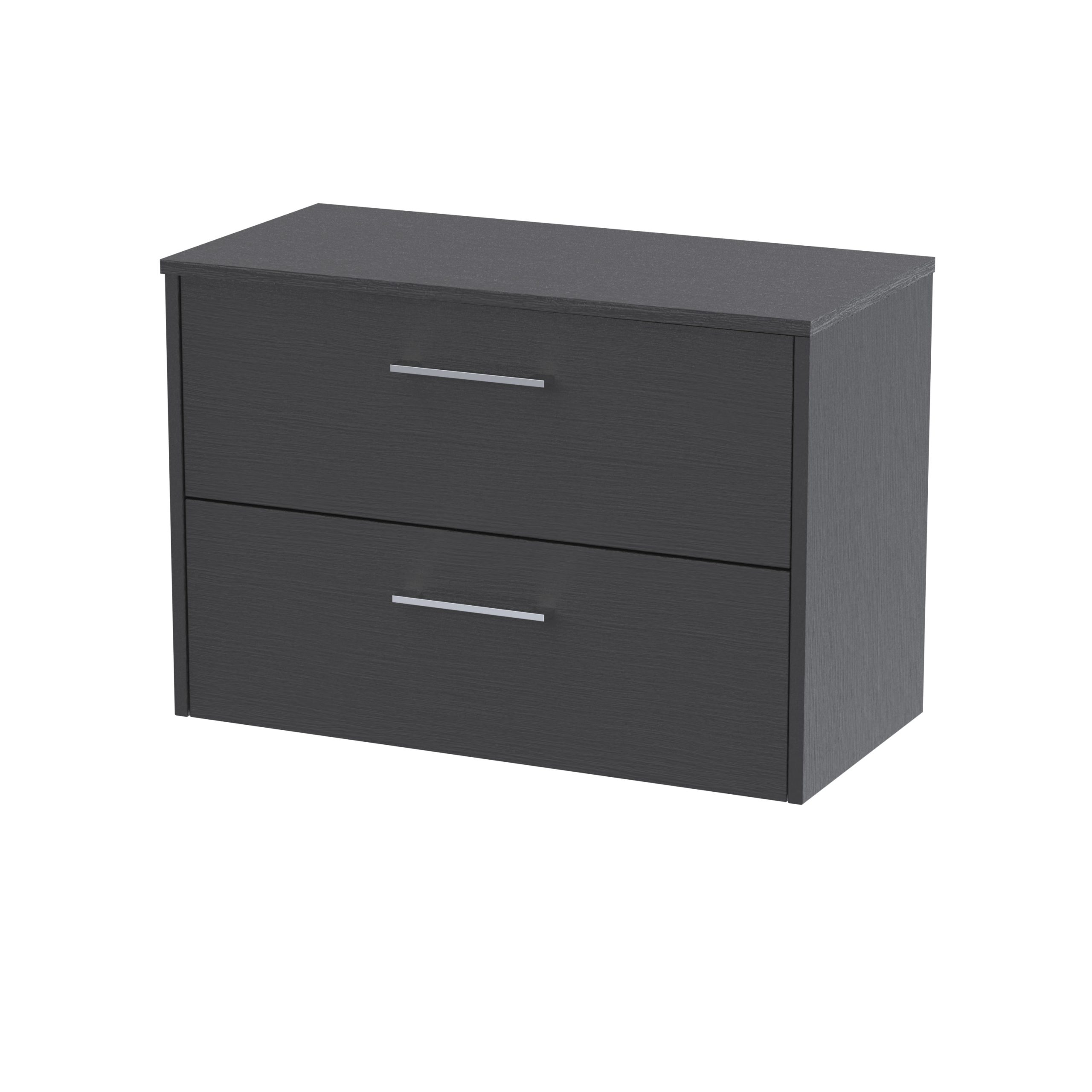 jnu2226w_furniture_v1_co.jpg 800mm Wall Hung 2 Drawer Vanity & Worktop - Image 1