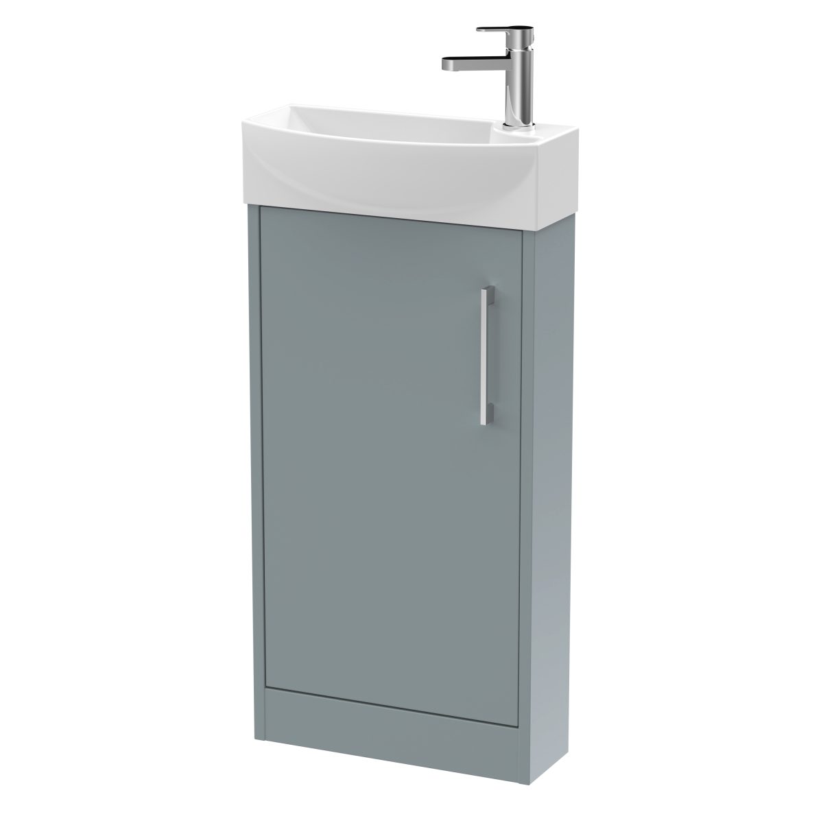 440mm Floor Standing 1 Door Unit & 1TH Basin LH - Image 1