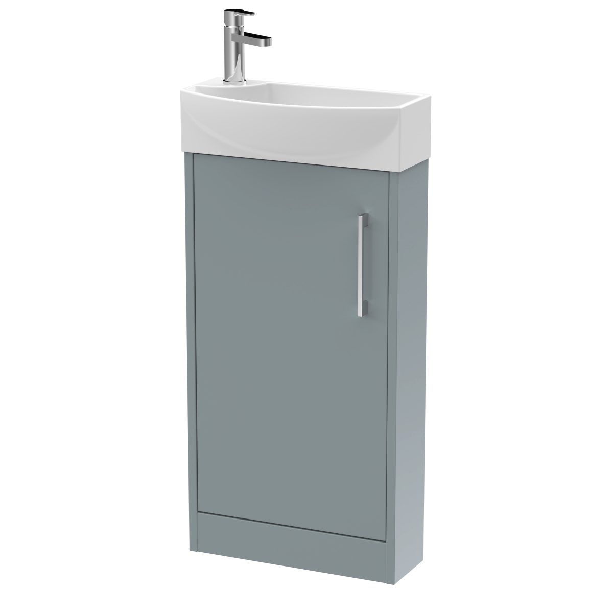 440mm Floor Standing 1 Door Unit & 1TH Basin RH - Image 1