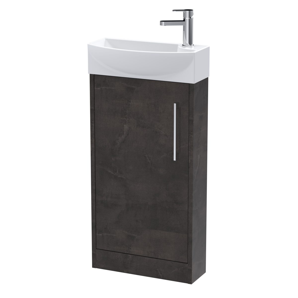 440mm Floor Standing 1 Door Unit & 1TH Basin LH - Image 1