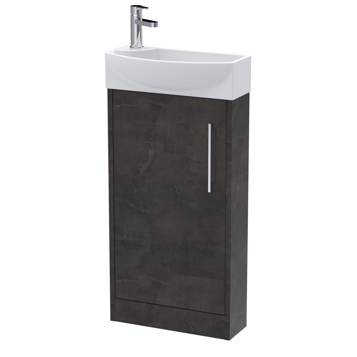 440mm Floor Standing 1 Door Unit & 1TH Basin RH - Image 1