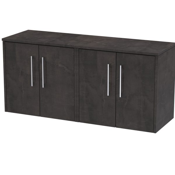 1200mm Wall Hung 4 Door Vanity & Worktop