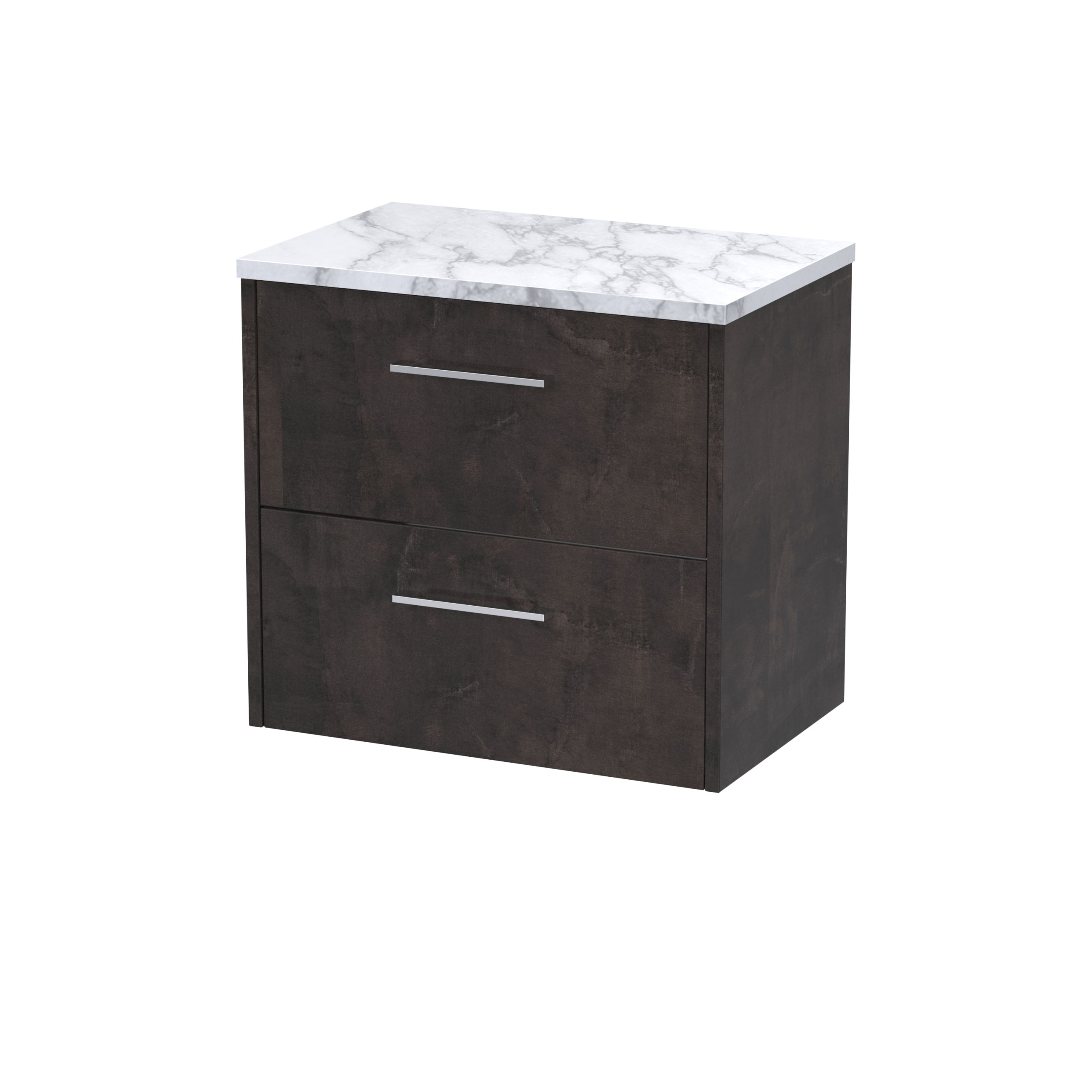 jnu2624lcm_furn_v1_co.jpg 600 Wall Hung 2-Drawer Vanity & Laminate Worktop - Image 1