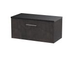 800mm Wall Hung 1 Drawer Vanity & Worktop