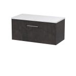 800mm Wall Hung 1 Drawer Vanity & Worktop