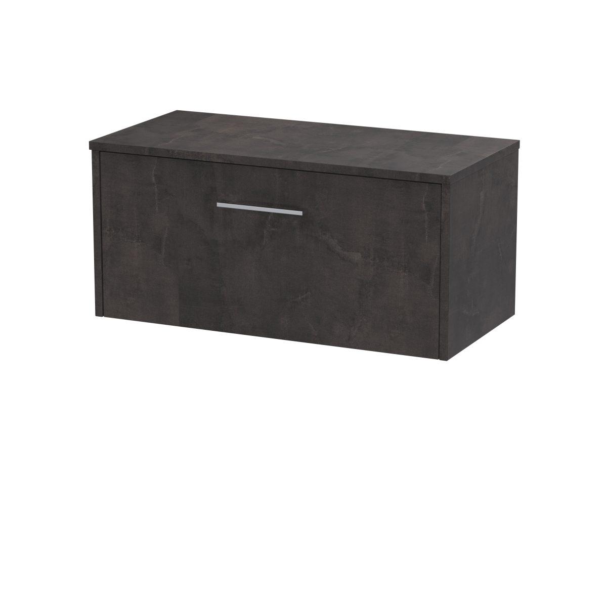 800mm Wall Hung 1 Drawer Vanity & Worktop - Image 1