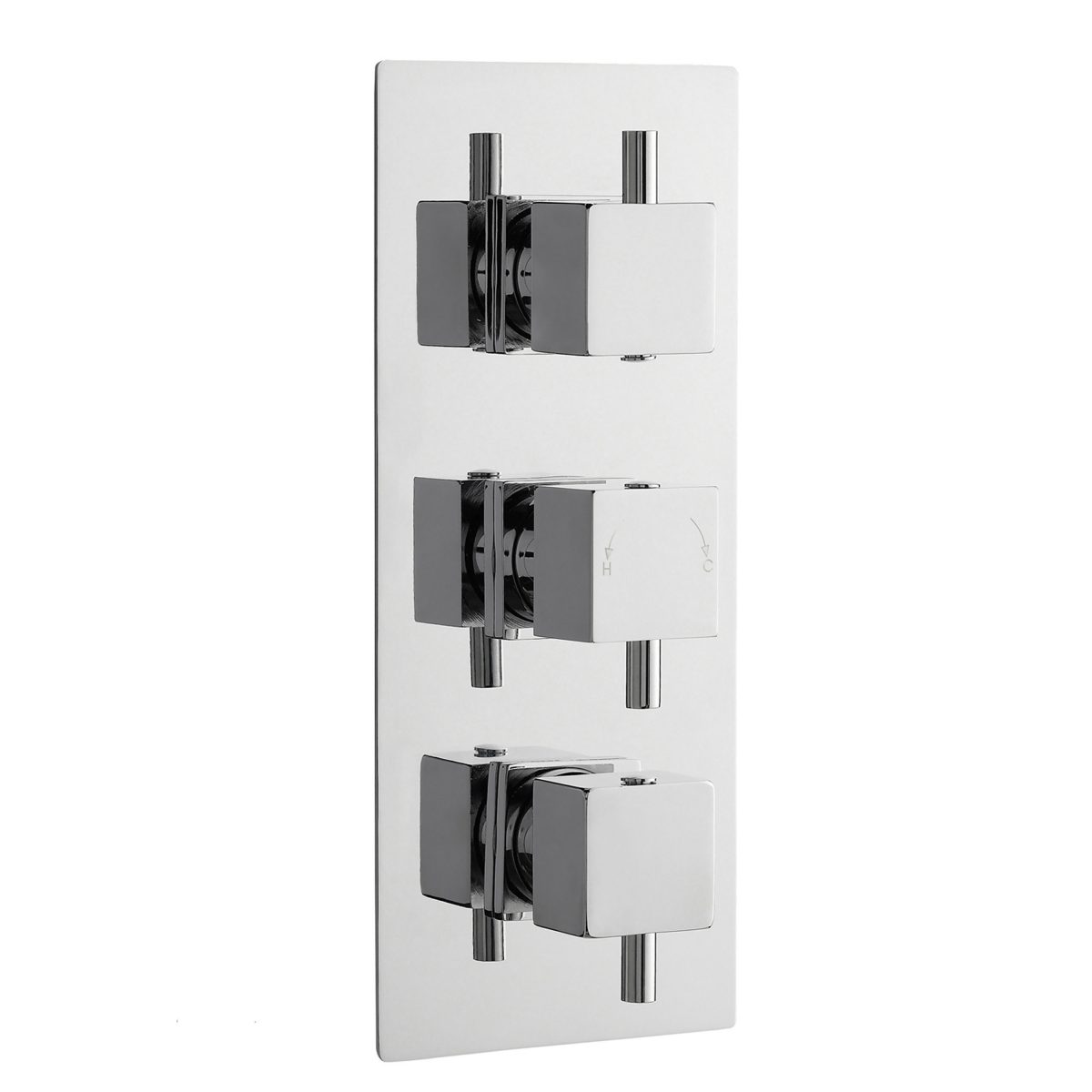 Triple Thermostatic Shower Valve With Diverter - Image 1