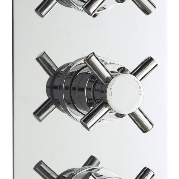 Triple Thermostatic Shower Valve
