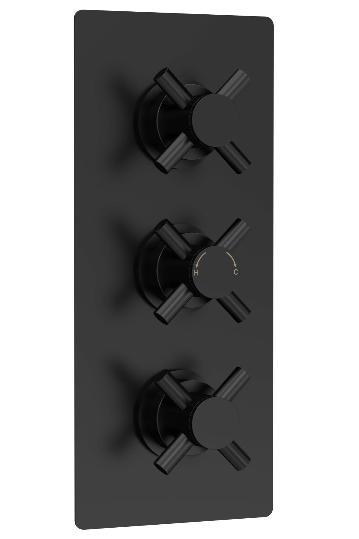 Triple Thermostatic Shower Valve With Diverter - Image 1