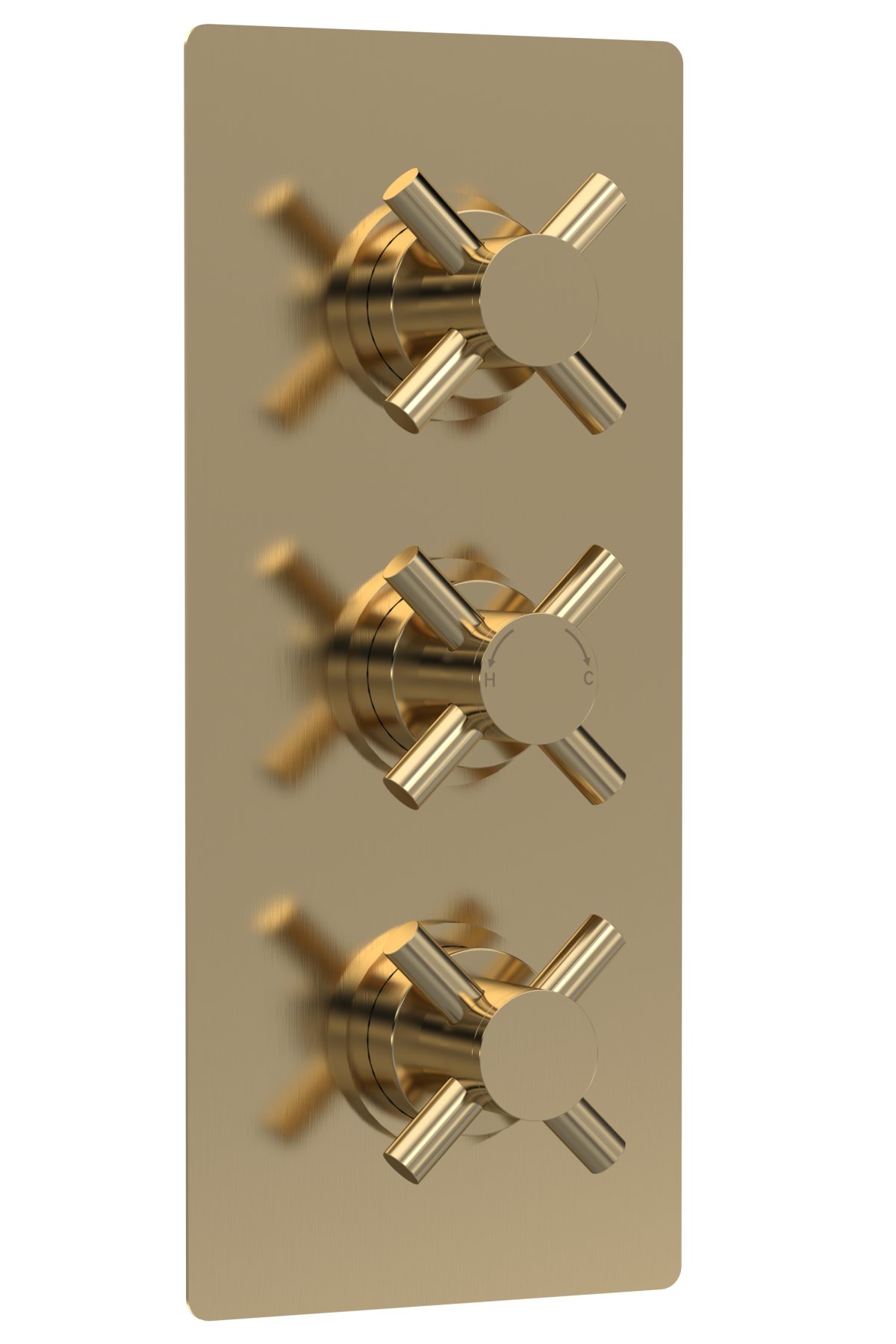 Triple Thermostatic Shower Valve - Image 1
