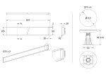 Leg Set Suitable for 700-900 Square & Rectangular Trays - Image 2