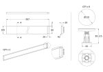 Leg Set Suitable for 1000 Square & Rectangular Trays - Image 2