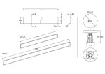 Leg Set Suitable for 1100-1200 Rectangular Trays - Image 2