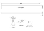 Leg Set & Plinth Kit (1000 Plinth x 2) - Image 3