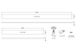Leg Set & Plinth Kit (1700 &1000 Plinth) - Image 3