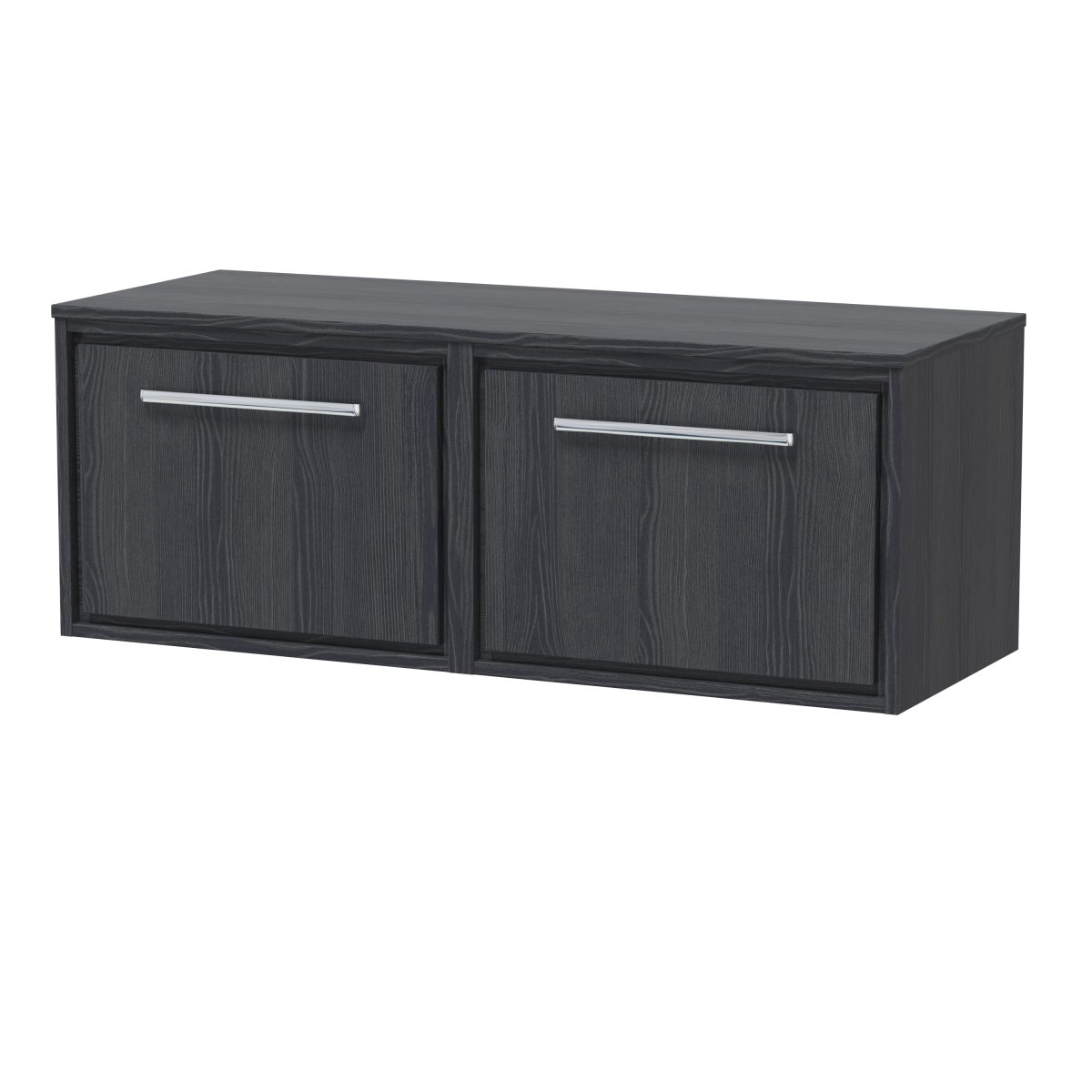 1200mm Wall Hung Single Drawer Vanity with Worktop - Image 1