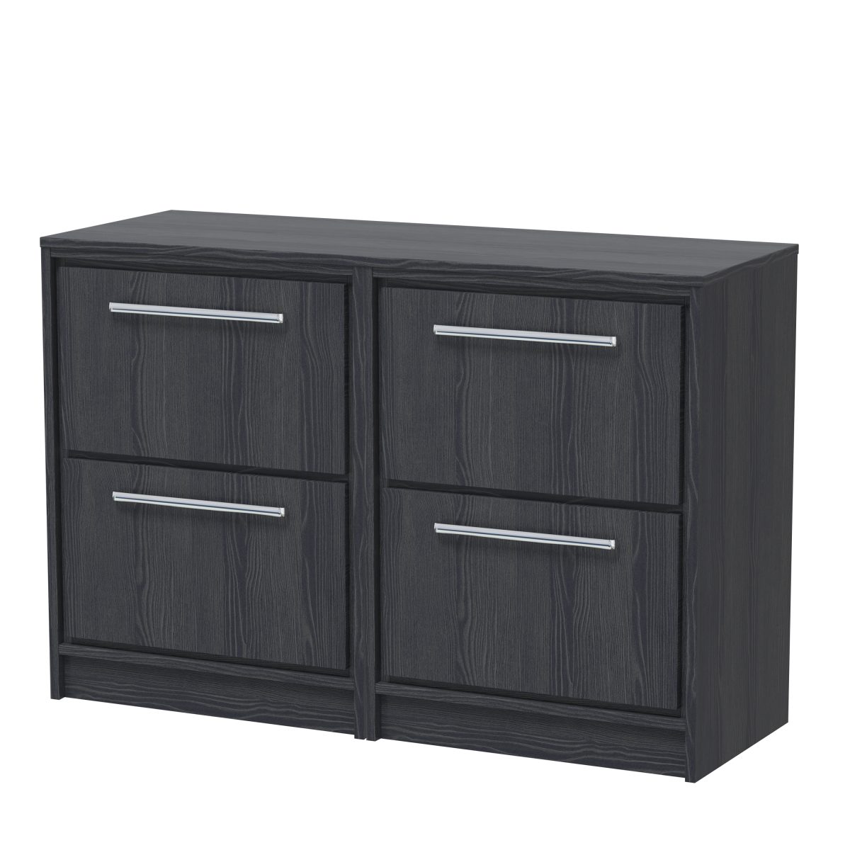 1200mm Floor Standing 4-Drawer Vanity with Worktop - Image 1