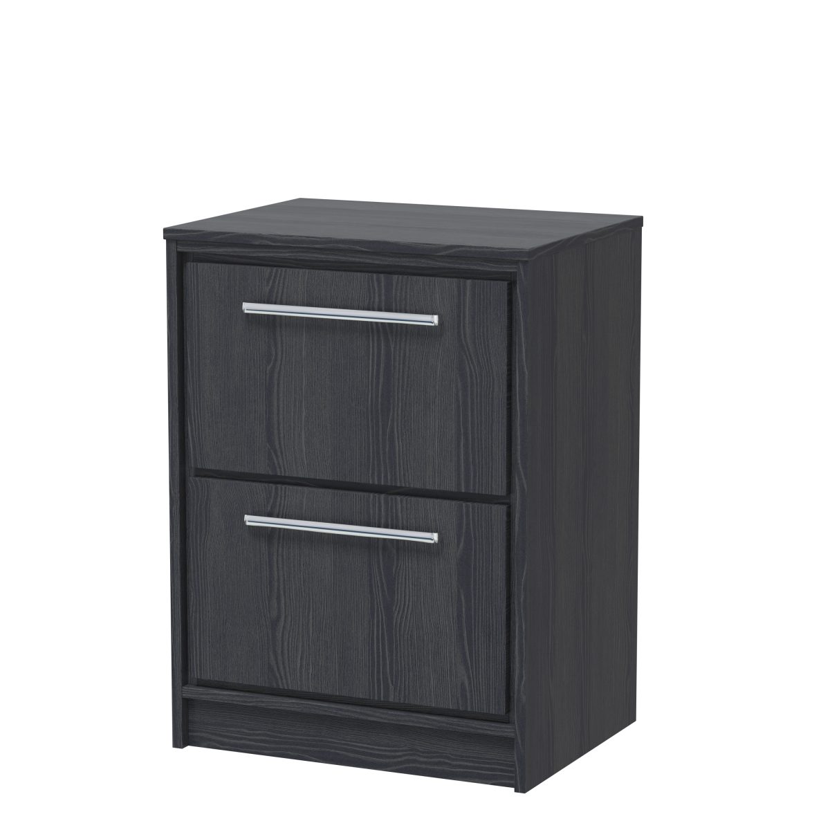 600mm Floor Standing 2-Drawer Vanity with Worktop - Image 1