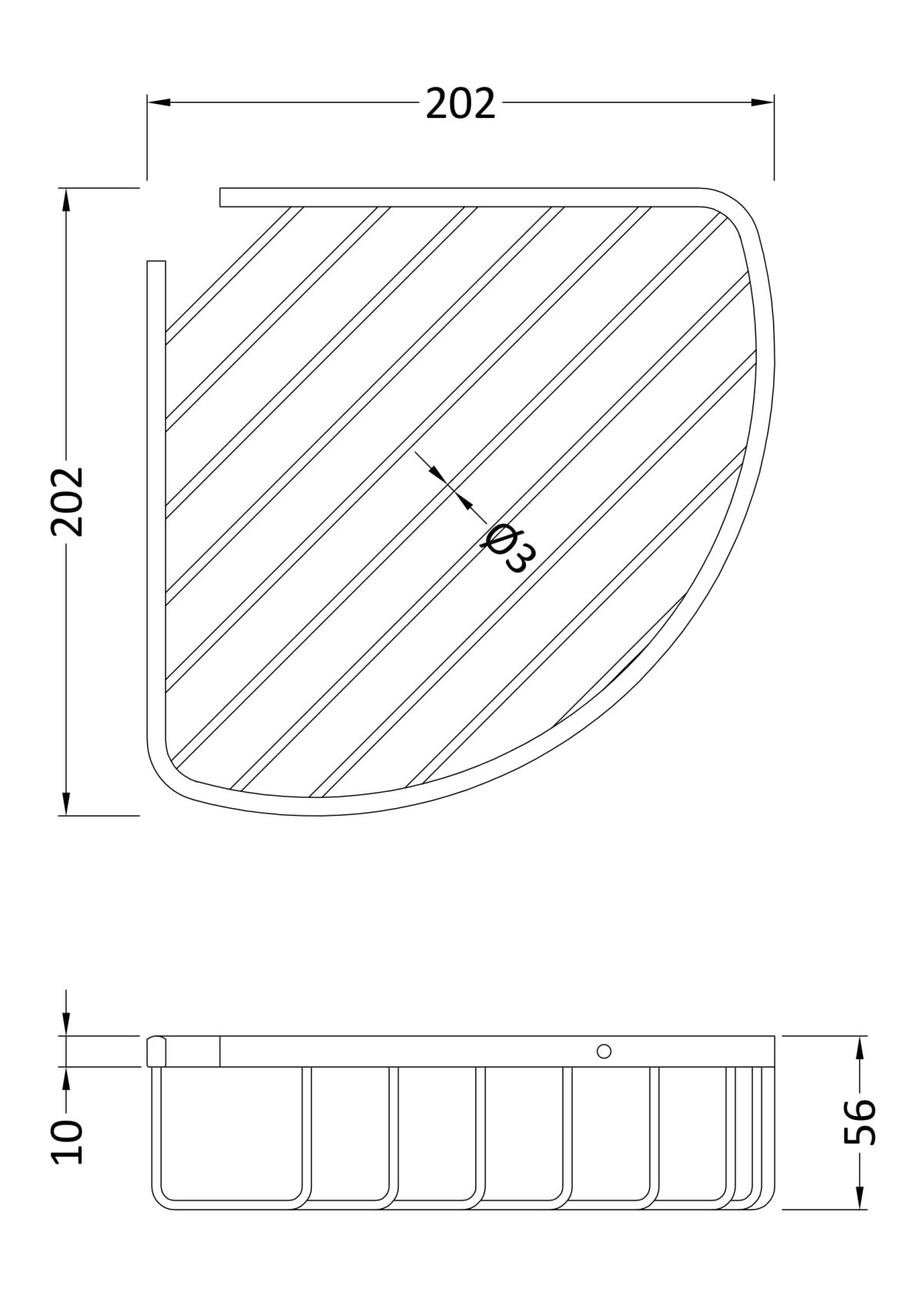 Deep Corner Basket - Image 2