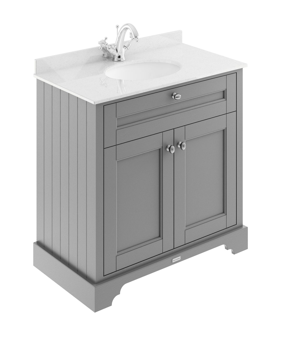 800mm Cabinet & Marble Top (1TH) - Image 1