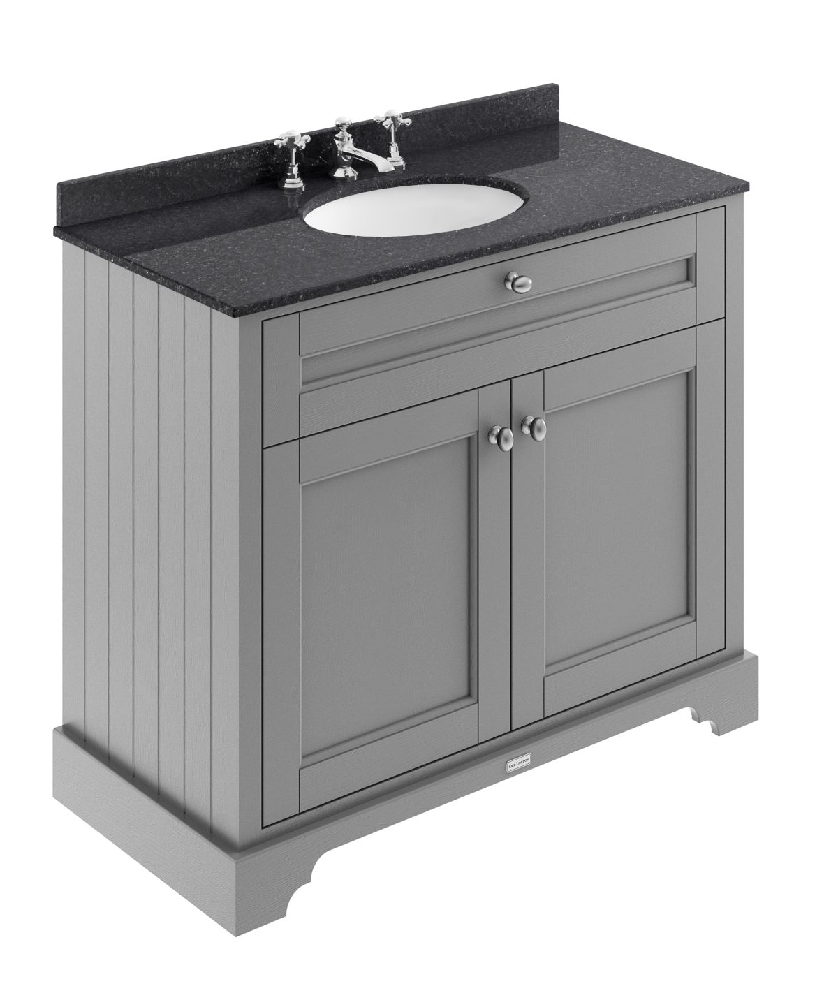 1000mm Cabinet & Marble Top (3TH) - Image 1