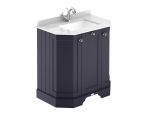 750mm 3-Door Angled Unit & Marble Top 1TH