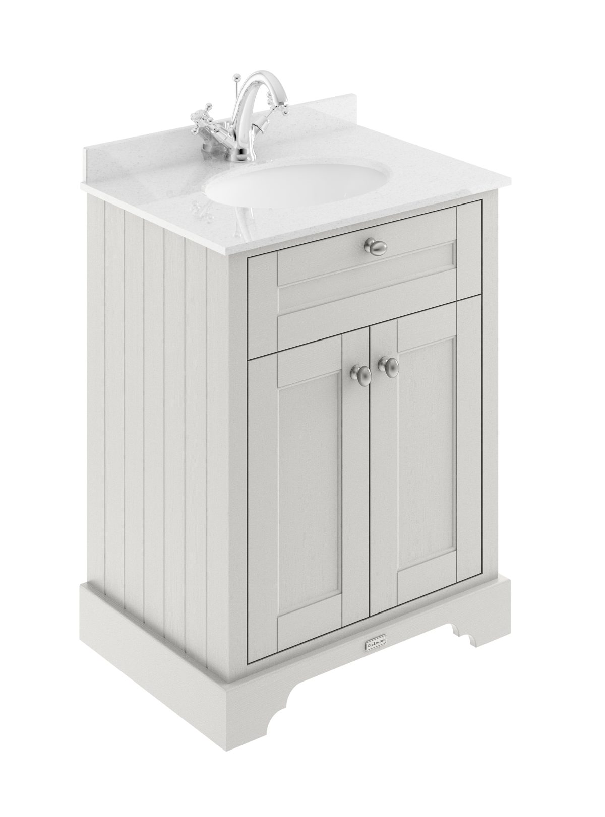 600mm Cabinet & Marble Top (1TH) - Image 1