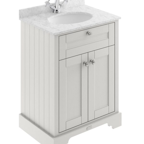 600mm Cabinet & Marble Top (1TH)