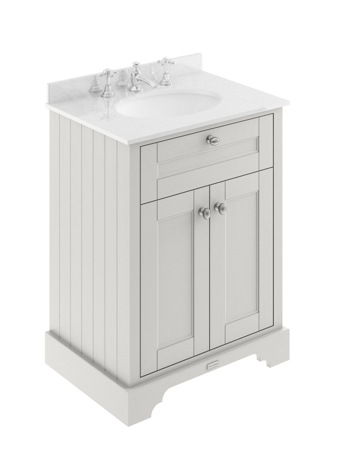 600mm Cabinet & Marble Top (3TH) - Image 1