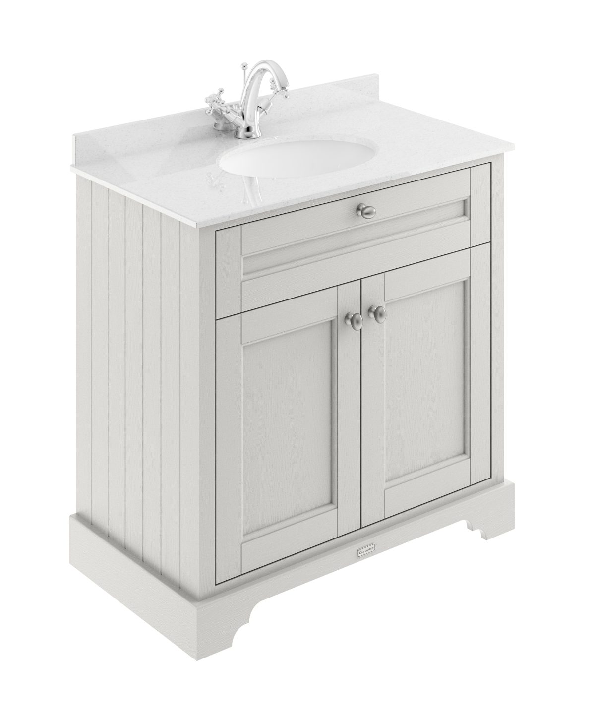 800mm Cabinet & Marble Top (1TH) - Image 1