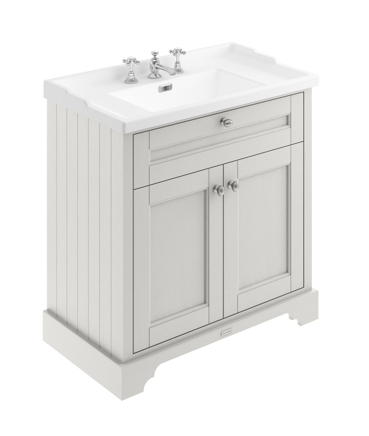 800mm Cabinet & Basin (3TH) - Image 1