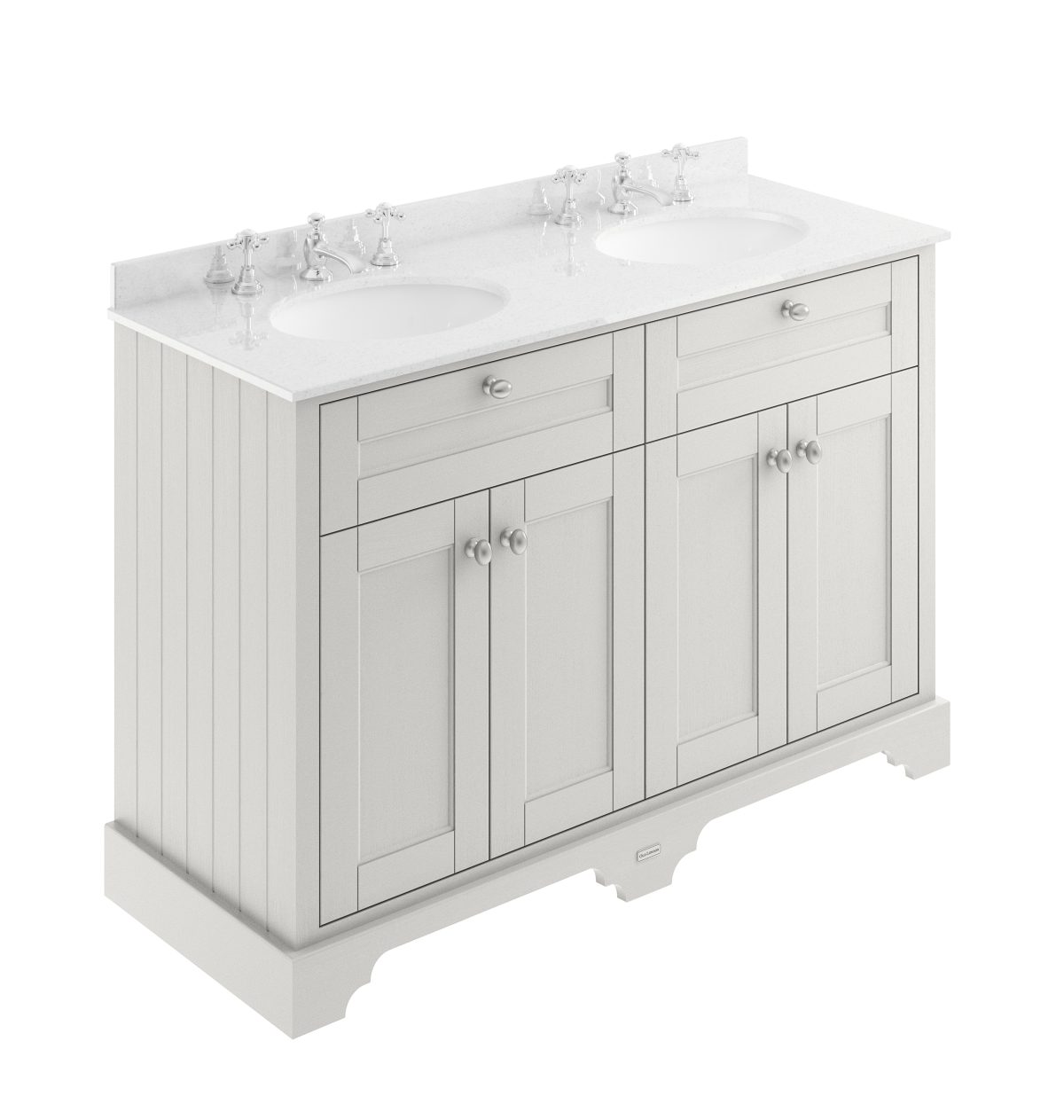 1200mm Cabinet & Double Marble Top (3TH) - Image 1