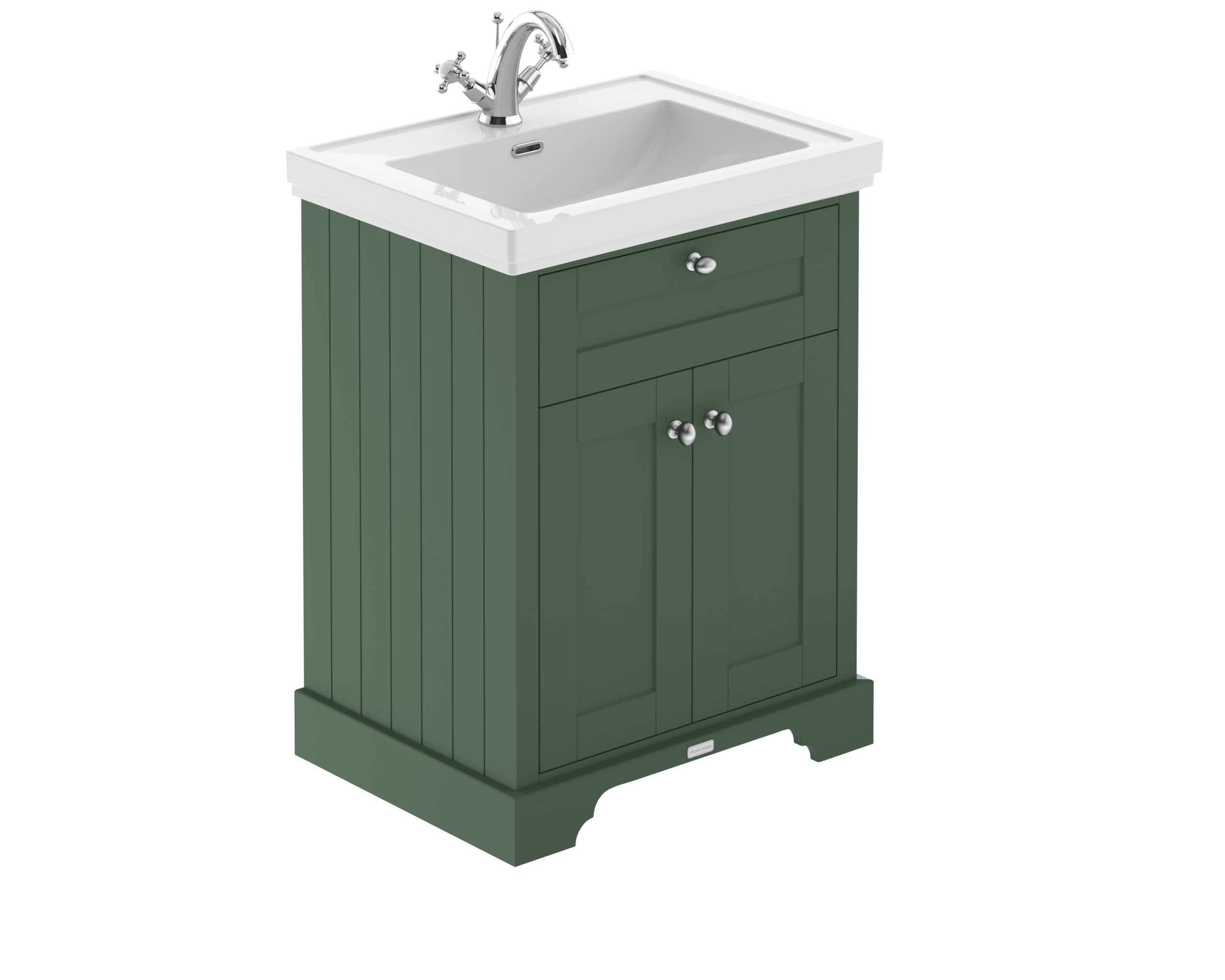 lof804_furniture_v1_co.jpg 600mm 2-Door Vanity & Classic Basin 1TH - Image 1