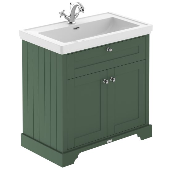 800mm 2-Door Vanity & Classic Basin 1TH