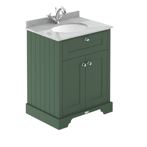 600mm Cabinet & Marble Top (1TH)