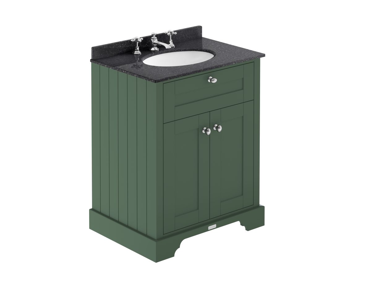 600mm Cabinet & Marble Top (3TH) - Image 1
