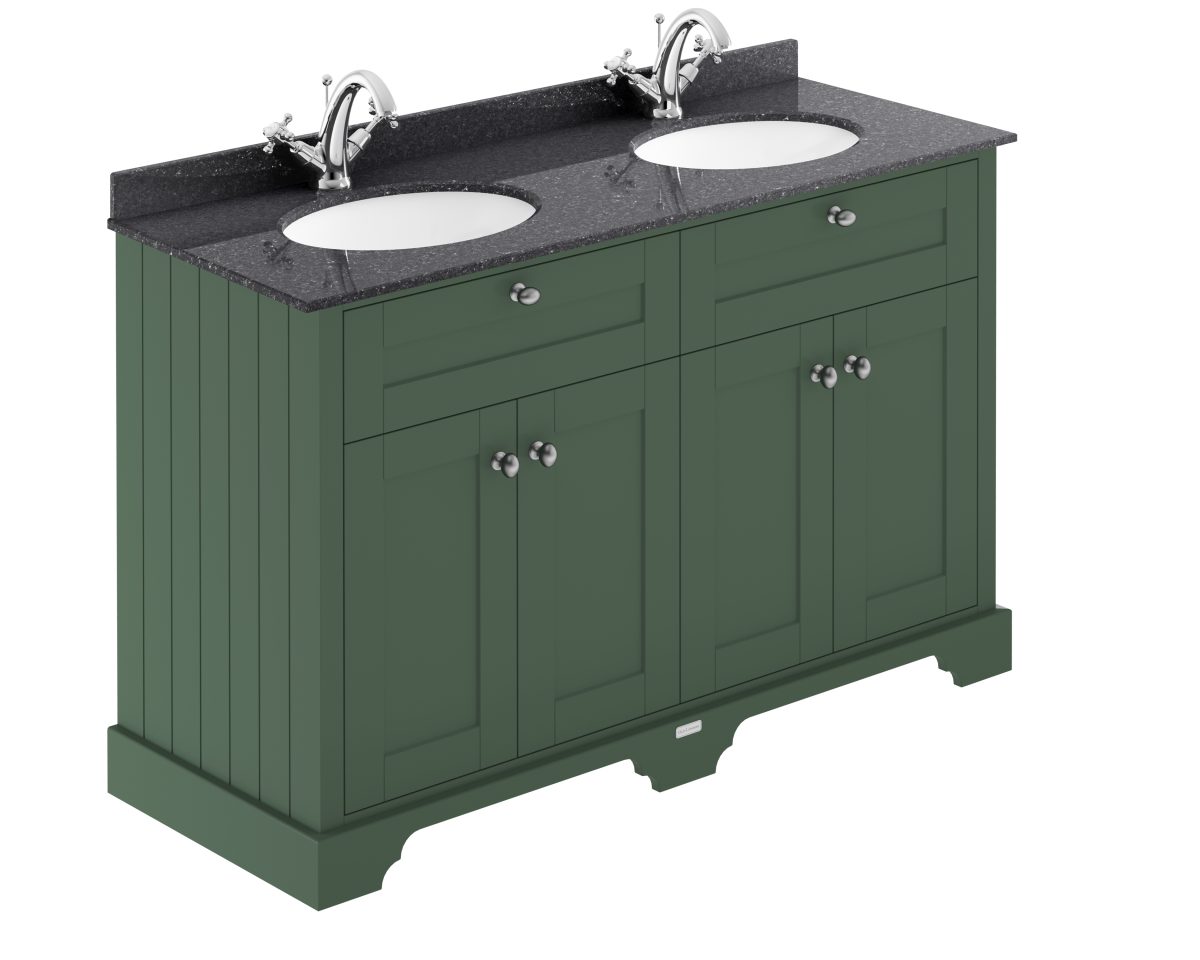 1200mm Cabinet & Double Marble Top (1TH) - Image 1
