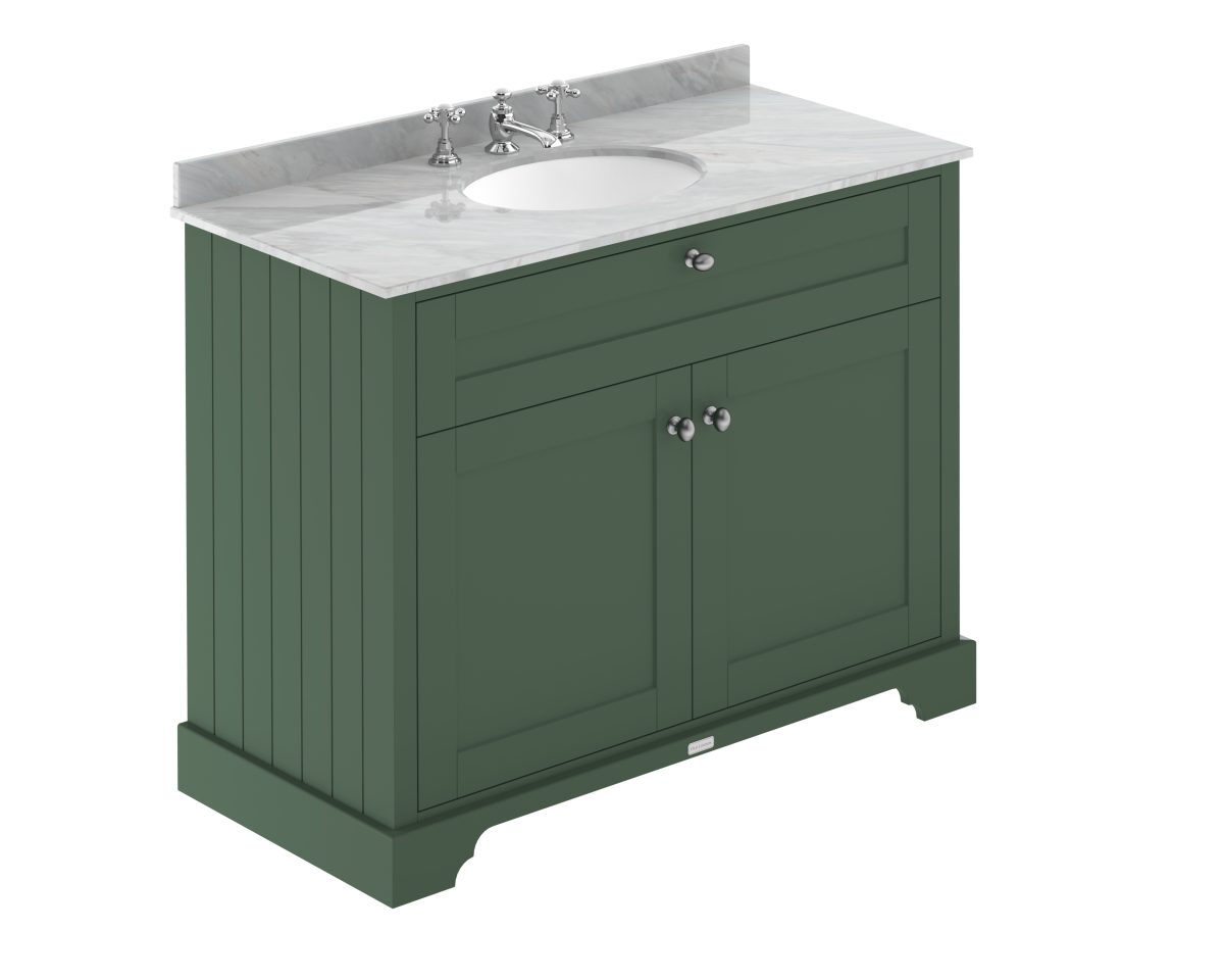 1000mm Cabinet & Marble Top (3TH) - Image 1