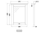 600mm Flat Mirror - Image 2