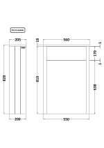 550mm WC Unit - Image 2