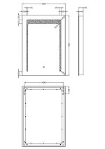 700 x 500 LED Mirror - Image 3