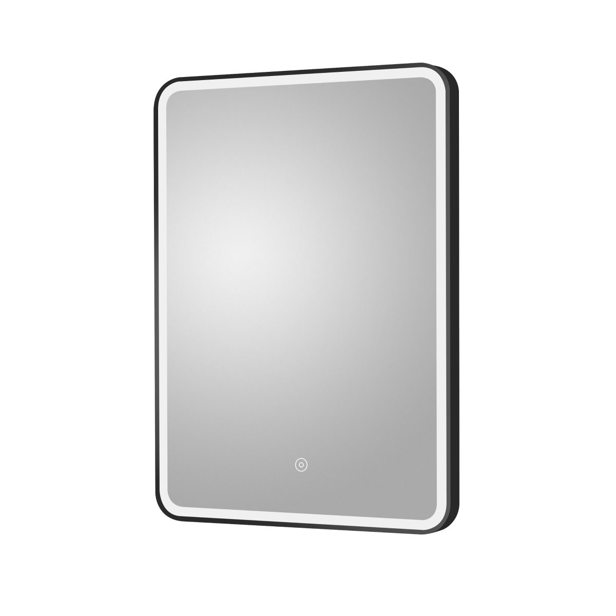 700 x 500 Black Framed Mirror - Image 1