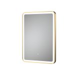 700 x 500 Brushed Brass Framed Mirror
