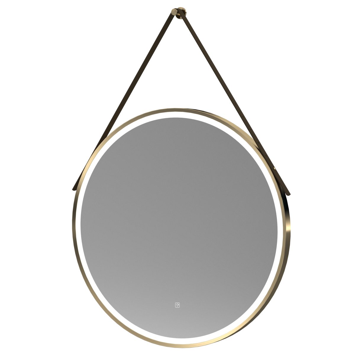 800mm Round Illuminated Mirror - Image 1
