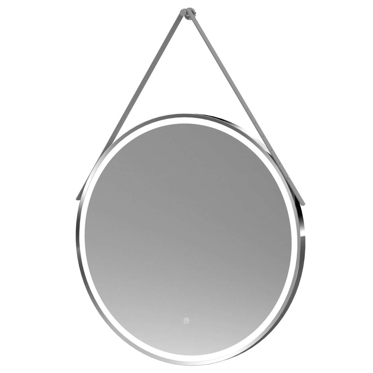 800mm Round Illuminated Mirror - Image 1